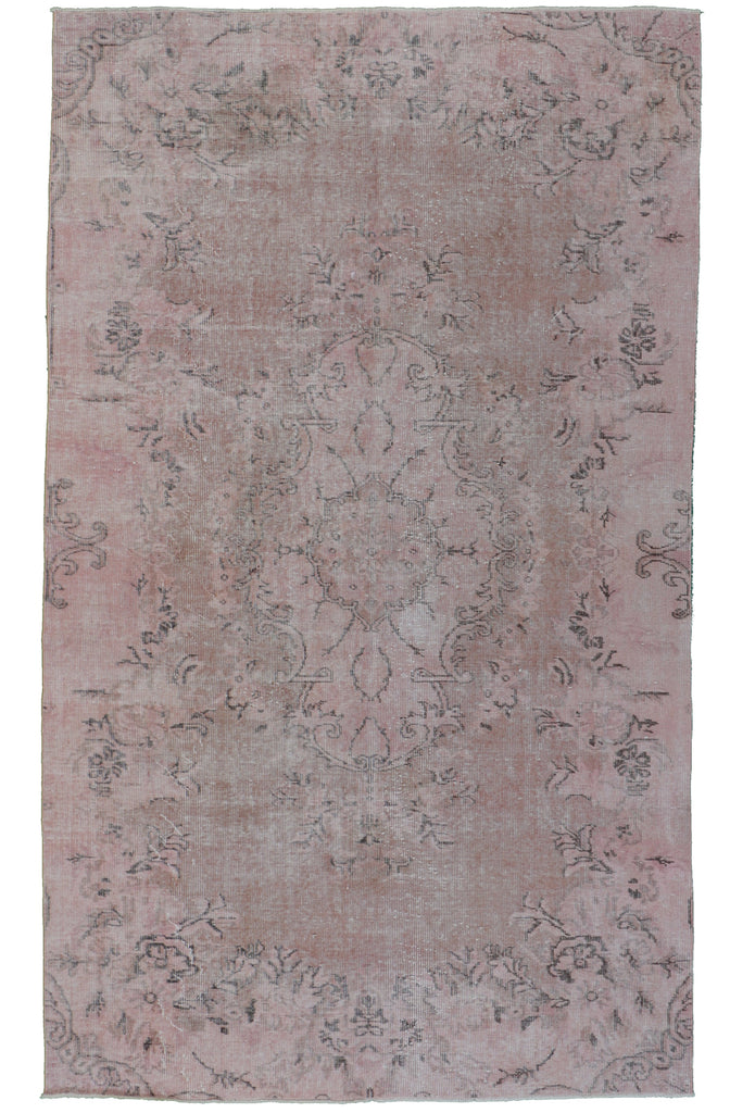 Pink Rya Rug Retro Vintage Rug - Pink Clay | biancalorenne.co.nz